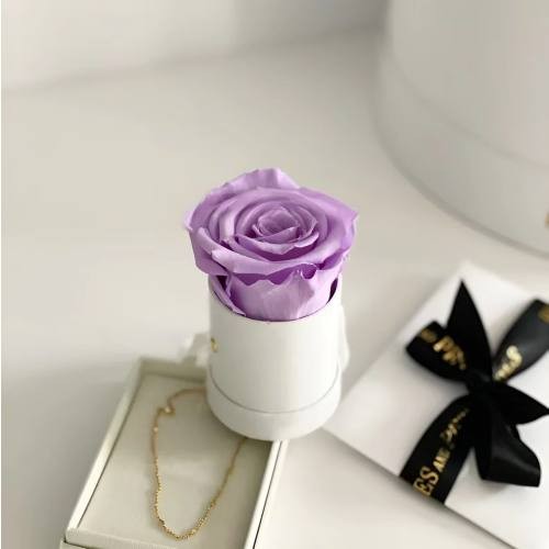 eternity rose with mini box 
