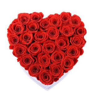 heart shape rose box