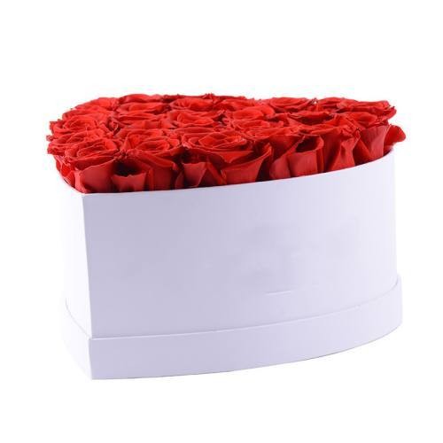 heart shape rose box